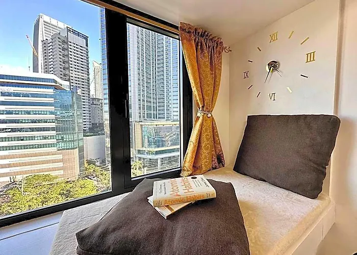 Smdc Lush Unit W Ps4, Hbo, Pools, Garden, Playarea Hotel Manila